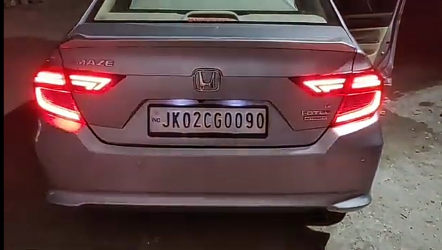 Honda Amaze Custom Taillight